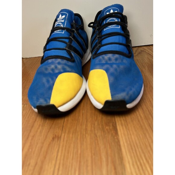 Adidas Originals Shoes Mens Size 10.5 Blue Yellow Running Sneakers AQ8322 main image 2